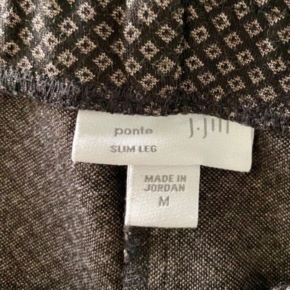 J.Jill Women's Slim Leg Ponte Pull On High Rise Pants Size Medium - Picture 5 of 7